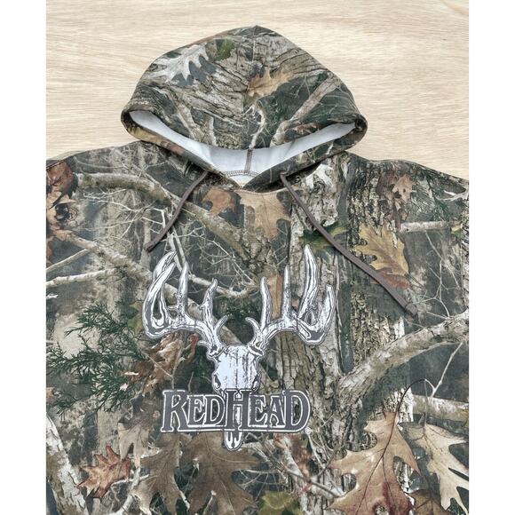 Red Head Men's True Timber Camouflage Gameday Hoodie‎ Sweatshirt Size XXL - Picture 3 of 6